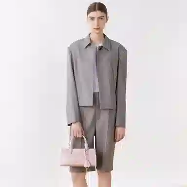 CHARLESKEITH ck 25 PU BlackMulberry PlumLight Pink