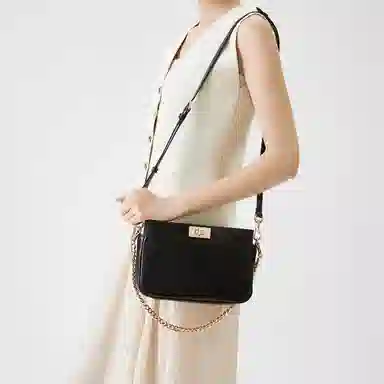 Charles & Keith Cream/Black