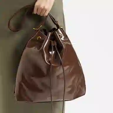 Charles & Keith Noir/Cream/Dark Brown