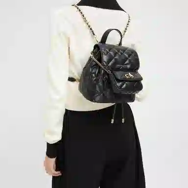 Charles & Keith Quilted Backpack