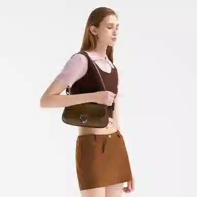 Charles & Keith Gabine Noir/Brown