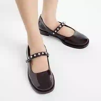 CHARLESKEITH ck PU 2.5cm Black BoxMaroonChalk