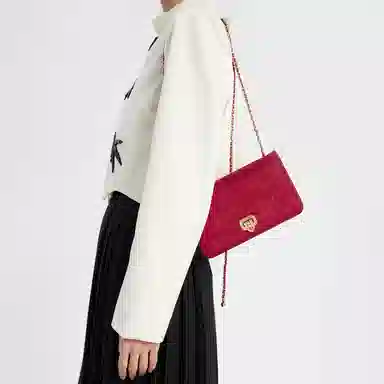 CHARLESKEITH ck 25 PU BlackCreamCrimson Red