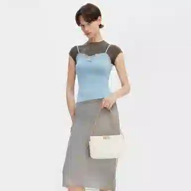 Charles & Keith Cream/Black