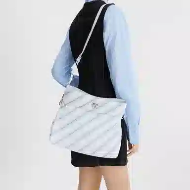 CHARLES&KEITH Denim Series Shoulder Bag