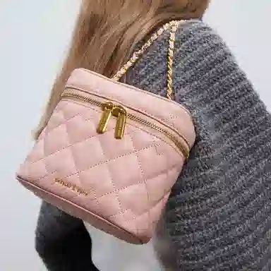 Charles & Keith Quilted Box Bag