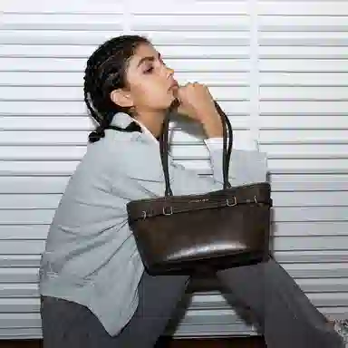 CHARLESKEITH ck PU Dark BrownPewter