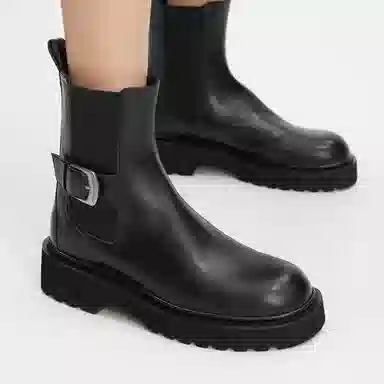 CHARLESKEITH ck PU 4.3cm BlackDark BrownChalk