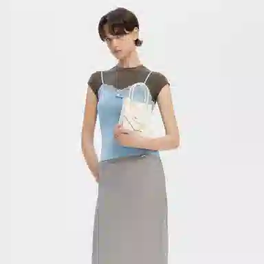CHARLESKEITH ck PU CreamJet BlackSilver