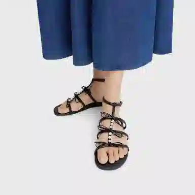 Charles & Keith Bow Detail Sandals
