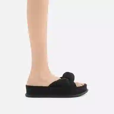CHARLESKEITH ck PU 3.5cm BLACK TEXTUREDBeigePink