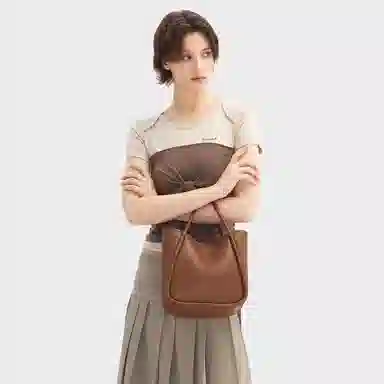 CHARLESKEITH ck PU ChocolateTaupeButter Yellow