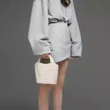 CHARLES&KEITH Tote Bag Beige/Noir