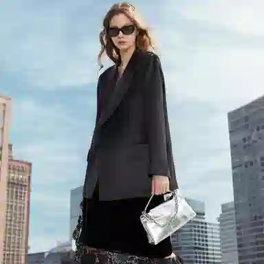 Charles & Keith Cream Silver