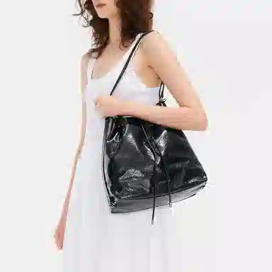 Charles & Keith Noir/Cream/Dark Brown