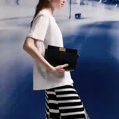 Charles & Keith Cream/Black