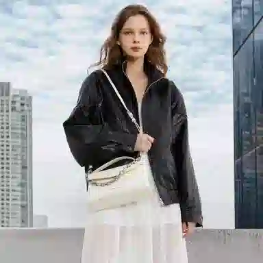 Charles & Keith Cream Silver