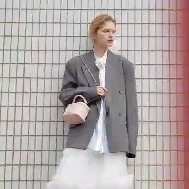 Charles & Keith Quilted Chain Bag