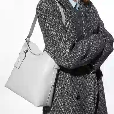 CHARLESKEITH PU Tote BlackGreyOlive