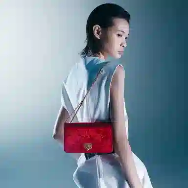 CHARLESKEITH ck 25 PU BlackCreamCrimson Red