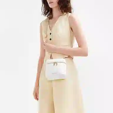 Charles & Keith Quilted Box Bag