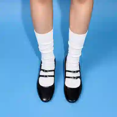 Charles & Keith Mary Jane Block Heel 4cm