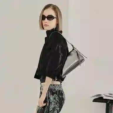 Charles & Keith Baguette Bag