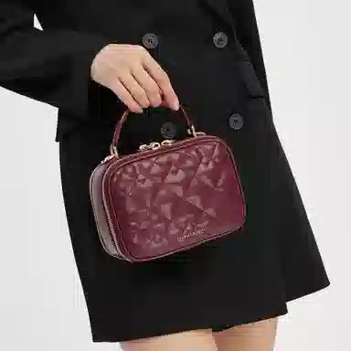 CHARLESKEITH ck PU BlackCreamBurgundy