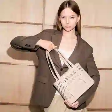 CHARLESKEITH ck Tote TanOat
