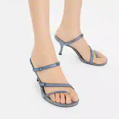 CHARLESKEITH ck 7.7cm SilverDenim BlueBLACK TEXTURED