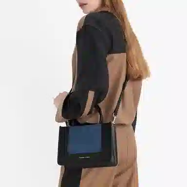 CHARLESKEITH ck PU Denim BlueTan