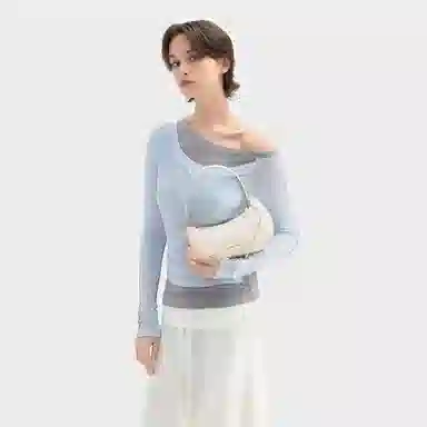 Charles & Keith Cream Croco