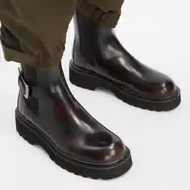 CHARLESKEITH ck PU 4.3cm BlackDark BrownChalk