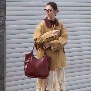 CHARLESKEITH ck PU BlackPewterBurgundy