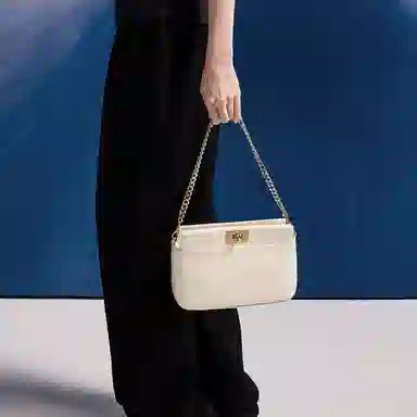 Charles & Keith Cream/Black