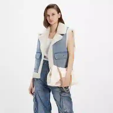 Charles & Keith Cream Large Tote