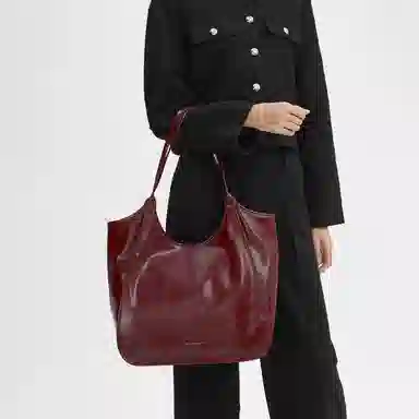 CHARLESKEITH ck PU BlackPewterBurgundy