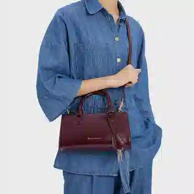 CHARLESKEITH ck 25 PU BlackMulberry PlumLight Pink