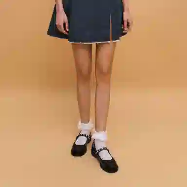 CHARLESKEITH ck PU 2.5cm Black BoxMaroonChalk