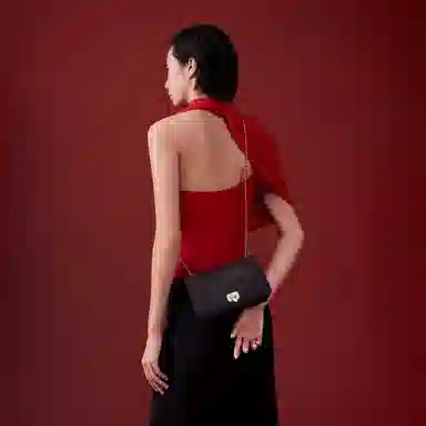 CHARLESKEITH ck 25 PU BlackCreamCrimson Red