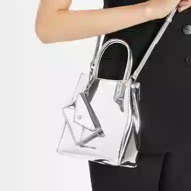 CHARLESKEITH ck PU CreamJet BlackSilver