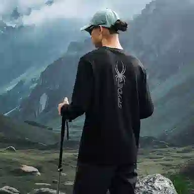 SPYDER 2025 Crewneck Long Sleeve Tee