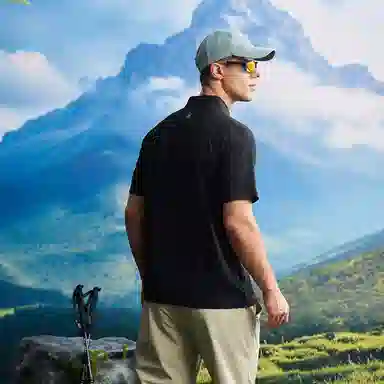 SPYDER HIKINGlogoPolo