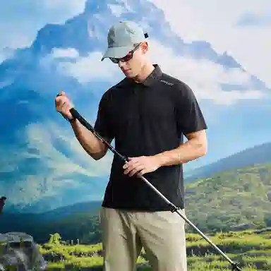 SPYDER HIKINGlogoPolo