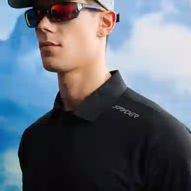 SPYDER HIKINGlogoPolo