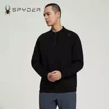 Spyder Training Long Sleeve Hoodie Black