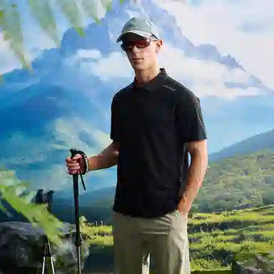 SPYDER HIKINGlogoPolo