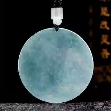 幸囍礼 蓝水龙凤呈祥 新中式复古国潮高级感轻奢 独特小众招财纳福好运 糯种 翡翠项链 男女同款情侣款