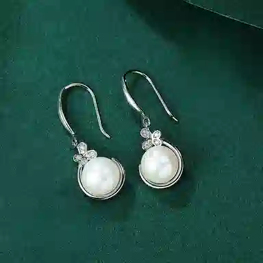 幸囍礼 【点赞收藏赠】法式蝶恋花设计 灵动蝴蝶套装轻盈小众设计 甜美气质轻奢时尚高级感 淡水珍珠 项链 男女同款情侣款