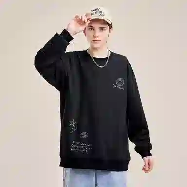 Doraemon Star Logo Sweatshirt